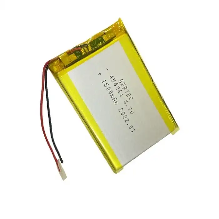 Devreli Li-Polymer Pil 3.7V 1500 mAh 42x61 mm