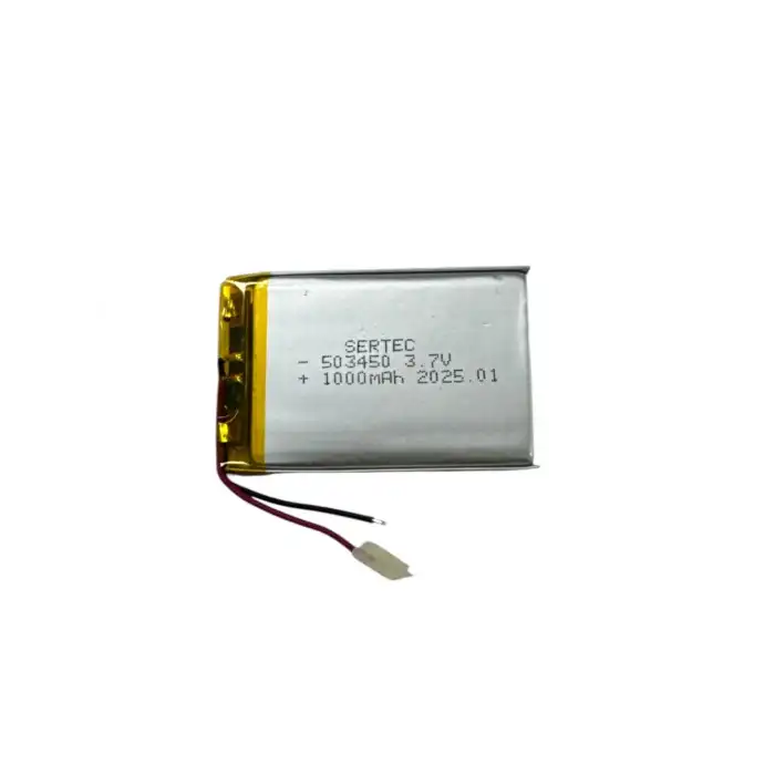 3.7V 1000mAh Li-Polymer Pil 1.5A Güç Kaynağı