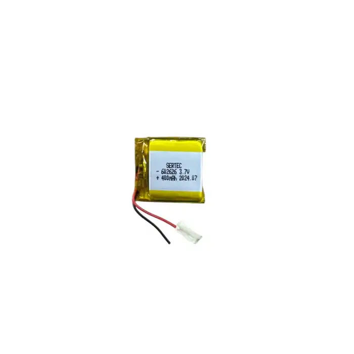 Yüksek Kapasiteli Li-Polymer Pil 3.7V 400mAh Devreli
