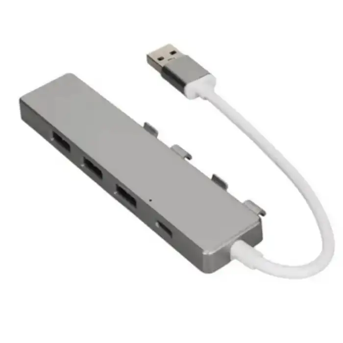 Kompakt 4 Port USB 3.0 Hub ile Hızlı Veri Aktarımı