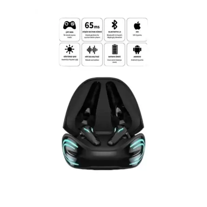 Kablosuz Bluetooth Kulaklık Mini Android ve İOS Uyumlu