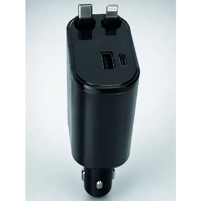 Hızlı Şarj Cihazı 120W Type-C ve Lightning Kabloları ile