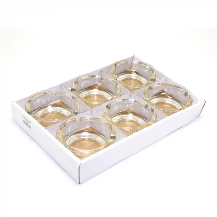 Modüler Cam Küllük 10 cm 6lı Set