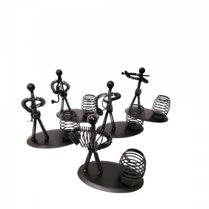 13 Cm Kalem Dekoratif Metal Adam Müzisyen lik