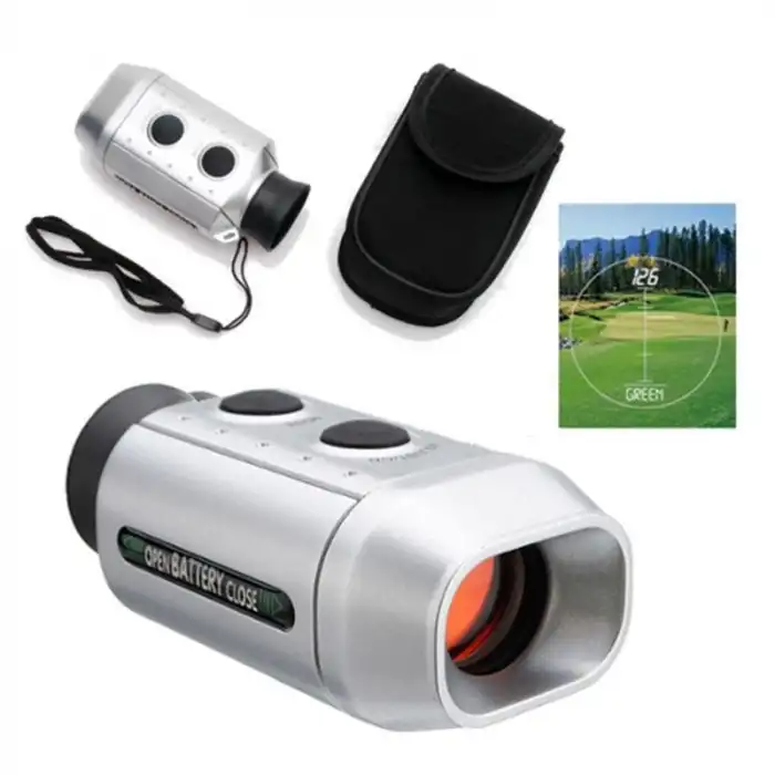 Dürbün Dijital Mesafe Bulucu 7X18 Golf Oynayanlar İçin Özel Telemetreli Golfscope