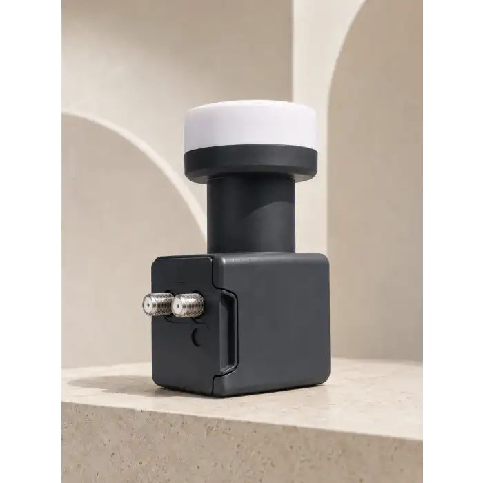 Çift Çıkışlı Twin LNB 4K Ultra HD Uydu Ekipmanı