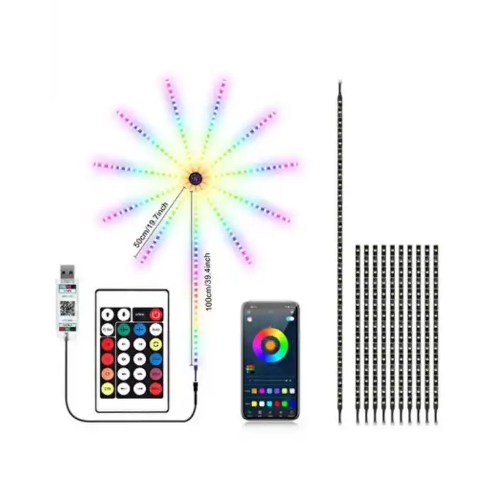 Modern RGB LED Duvar Işığı 1 Adet Dekoratif