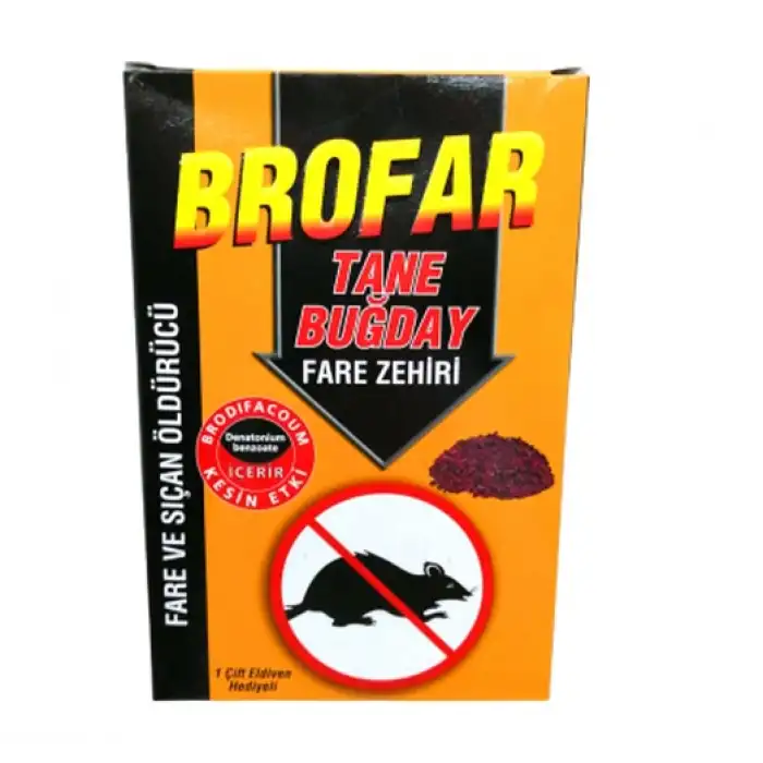 Yüksek Etkili Fare Yemi 200 Gr Ev Kullanımı