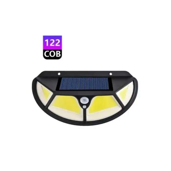 Akıllı Solar Bahçe Lambası 122 LED 3 Modlu