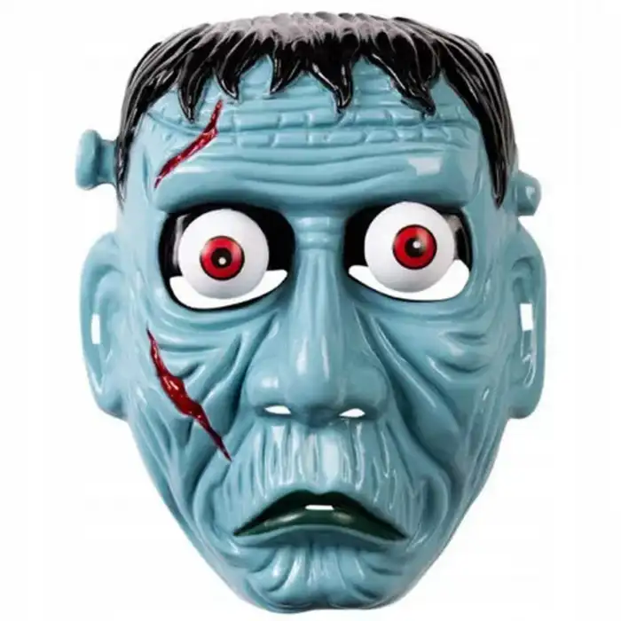 Maske Frankenstein Temalı Sallanan Oynar Gözlü