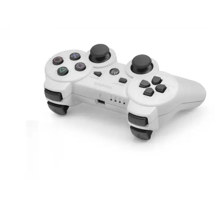 Kablosuz Bluetooth Gamepad PS3 Uyumlu Beyaz Renkli