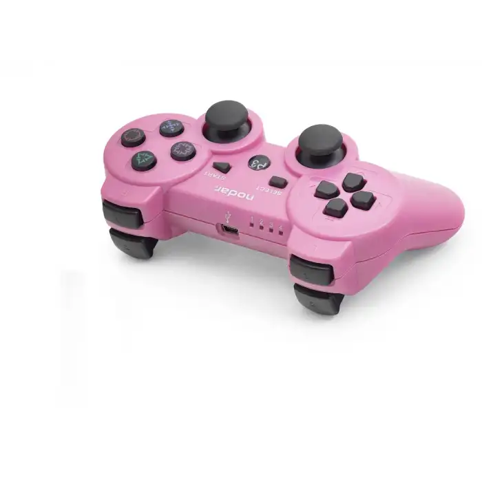 Pembe Oyun Kontrolcüsü PS3 Uyumlu Kablosuz