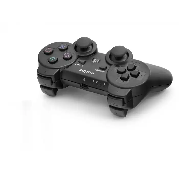 Ergonomik Kablosuz Gamepad PS3 Uyumlu Siyah Renk