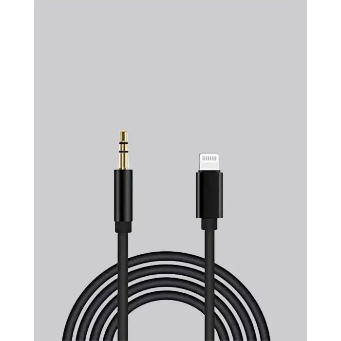 Ses Adaptörü Kablo 1 Metre iPhone Uyumlu Aux Bağlantı