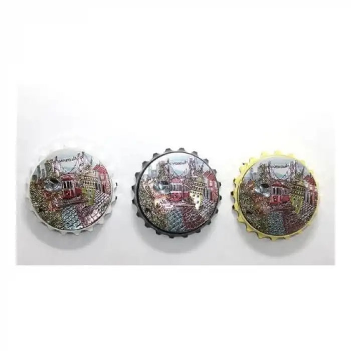 Temalı Magnet 7x7 cm Dekoratif (İstanbul Model)
