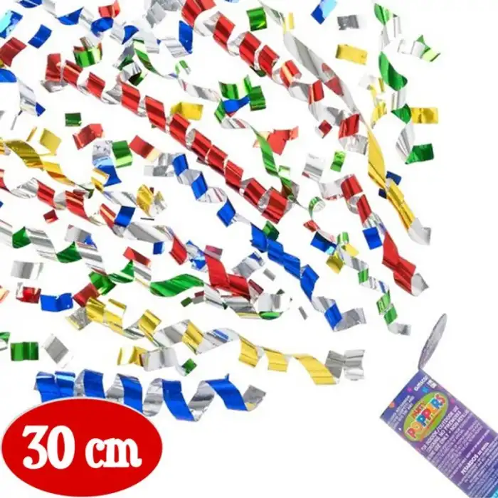 1 Adet 30 cm Ölçülü Karışık Renkli Konfeti