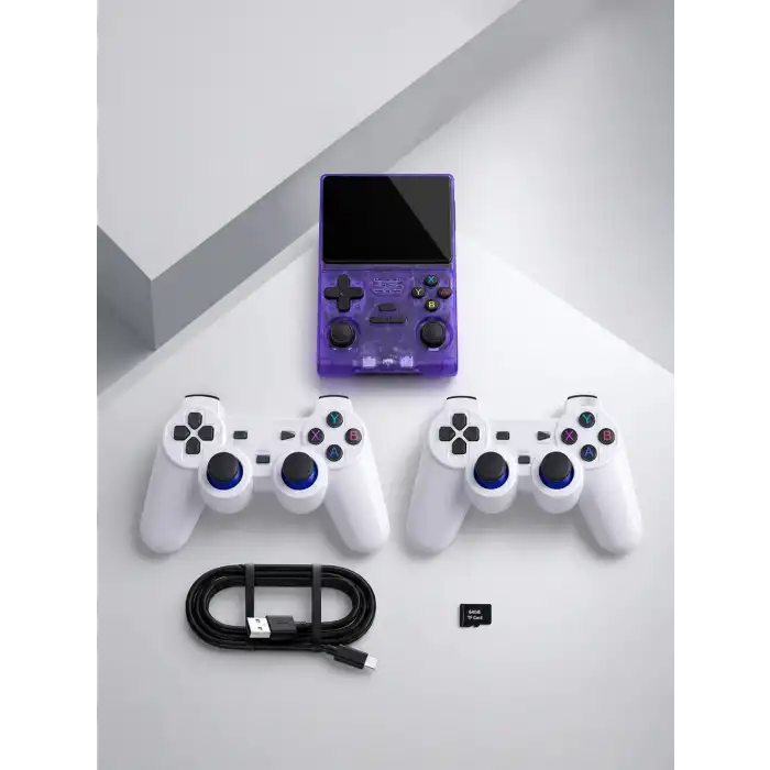 Taşınabilir Retro Oyun Konsolu 3.5 İnç Ekran HDMI Uyumlu