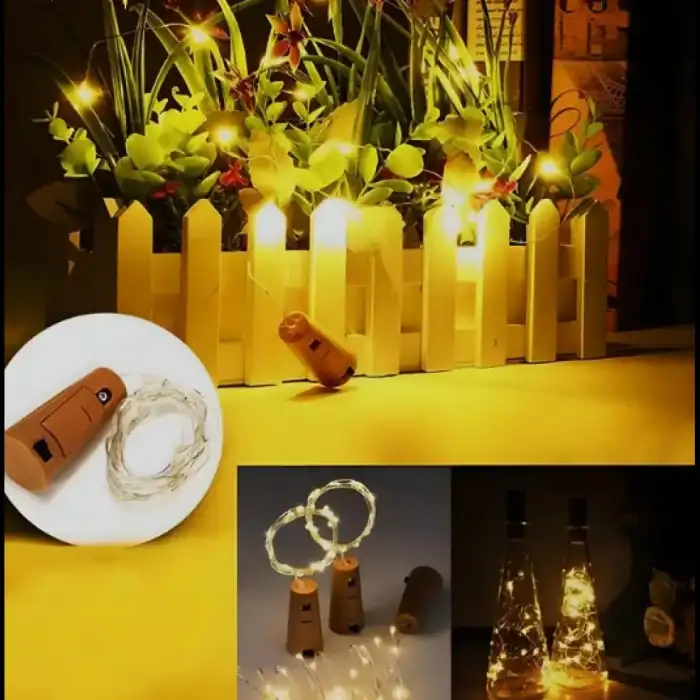 Şık Mantar Tıpa Peri Led Işık 1 Adet
