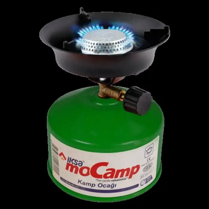 Pratik Portatif Kamp Ocağı 4 Parça Metal Malzeme