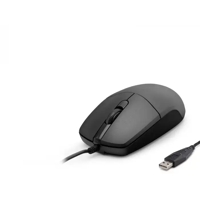 Yüksek Hassasiyetli Optik Mouse 1200 Dpi USB Siyah