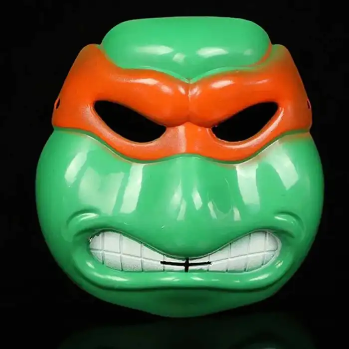 Turuncu Maske Ninja Kaplumbağalar Maskesi Michelangelo si
