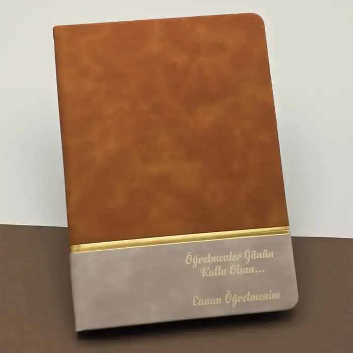 Özel Tasarım Öğretmenler Günü Hediyesi Defter 21x15 cm