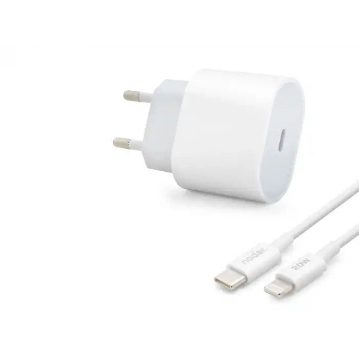 Type C Lightning Hızlı Şarj Seti 20W Pd Beyaz
