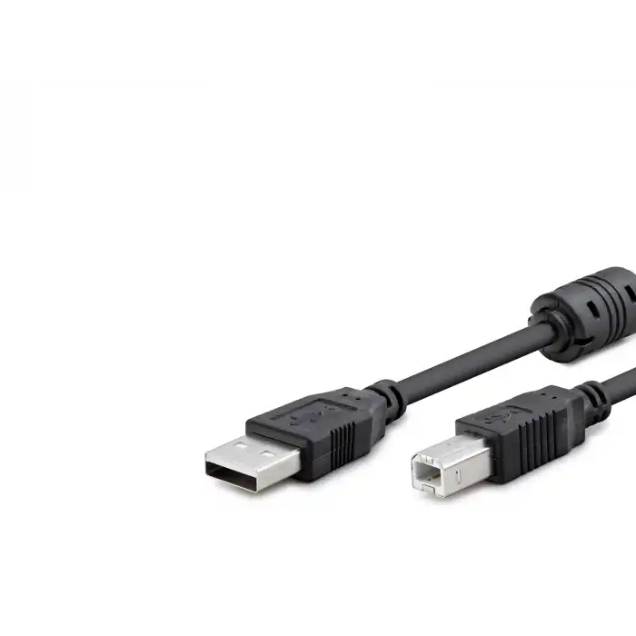 Siyah Usb Printer Kablosu 5 Metre Parazitsiz İletim