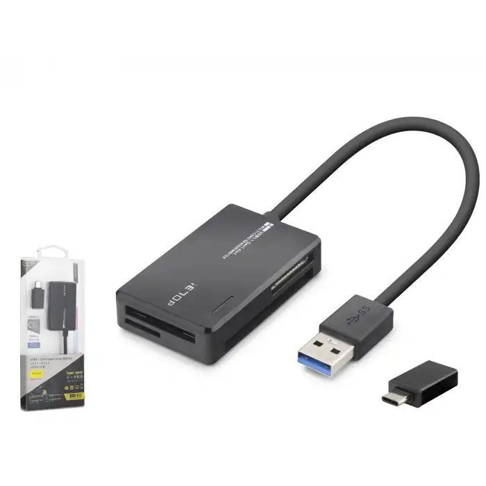 Hızlı Veri Aktarım Kart Okuyucu Type-C 5 Gbps Uyumlu