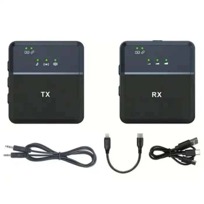Ergonomik Lightning Type-C Aux Mikrofon - 1 Adet
