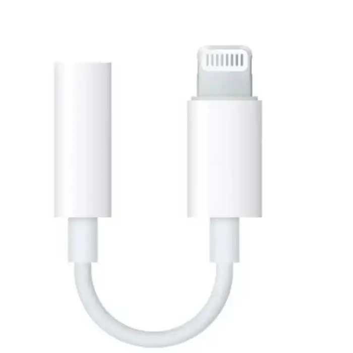 Kompakt Lightning Aux Çevirici 3.5mm Ses Bağlantısı