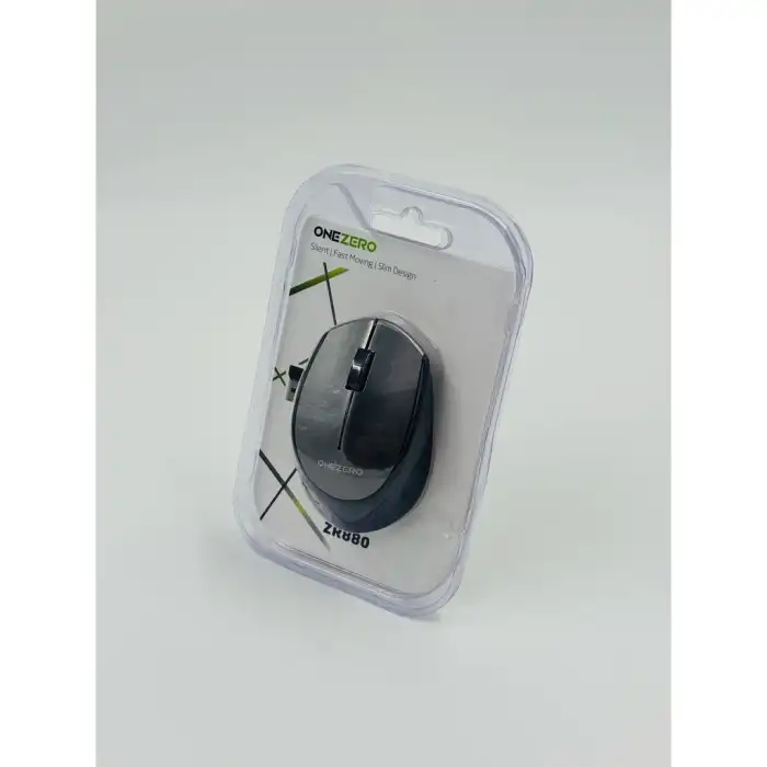 Ergonomik Kablosuz Mouse 2.4 Ghz Gri Renk Ofis Kullanımı