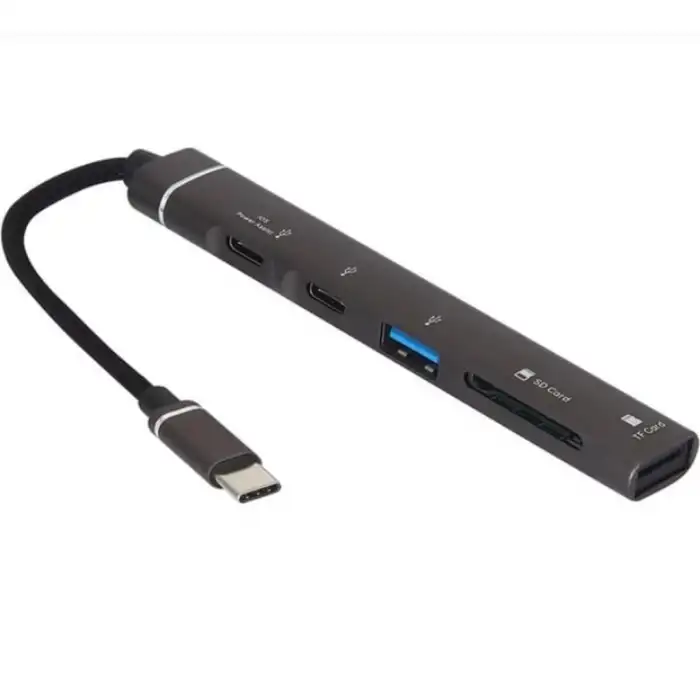 Fonksiyonel Type-C Hub 5li Set ile Hızlı Bağlantı