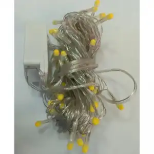 10 M 100 Led Damla Uçlu Led Işık Gün Işığı Şeffaf Kablo Çeşidi