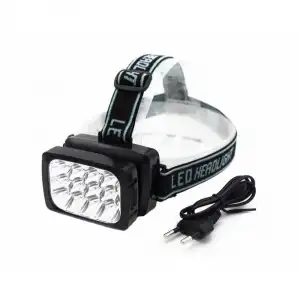 Kafa Lambası 12 Ledli Güçlü Şarjlı 064