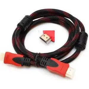 Ev Kullanımına Uygun 15 Metre Örgülü HDMI Kablo