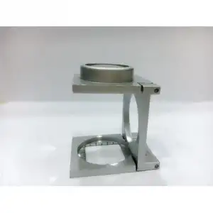 2 x 2 Cm 29 Mm 20 Mm Büyüteç Lup Dokumacı Büyüteci Full Çelik Katlanabilir Th9007A