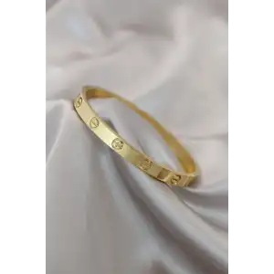 Bileklik Çelik Gold Renk