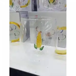 Eğlenceli 3D Mısır Figürlü Kupa Bardak 400 ml