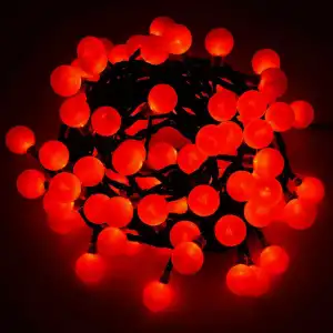 5 M 28 Led Kırmızı Işık Siyah Kablo Fişli Çeşidi