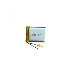 Yüksek Kapasiteli Li-Polymer Pil 3.7V 800mAh Devreli