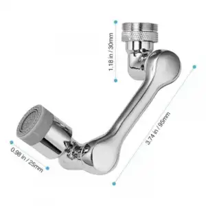 Robotik Kol Tasarımlı Akrobat Musluk Başlığı 1080° Dönüş