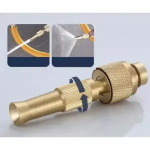 1 adet Ayarlı BASINÇLI HORTUM BAŞLIĞI GOLD
