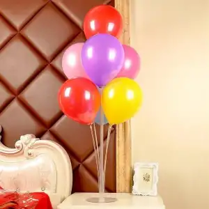 7 Adet 75 cm Ölçülü Balon Standı