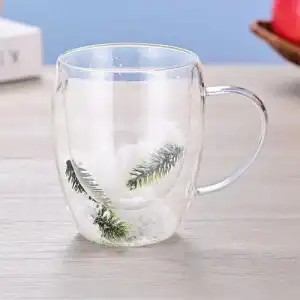 Doğal Tasarımlı Çam Bardak 1 Adet