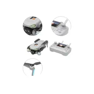Akıllı Katlanabilir Drone 2 Kameralı Hava Fotoğrafçılığı için