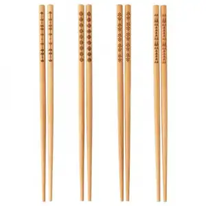 20 Adet Kullanıma Uygun Çin Çubukları Chopsticks (10 Çift)