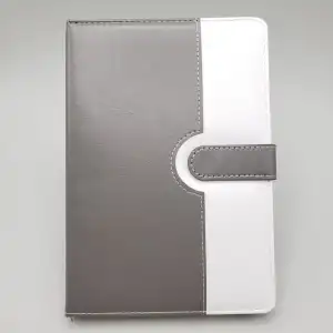 Şık Çizgili Termo Deri Defter A5 Boyut 106 Yaprak