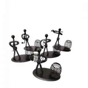 13 Cm Kalem Dekoratif Metal Adam Müzisyen lik
