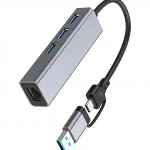 Type-C USB 3.0 Gigabit Ethernet Adaptörü